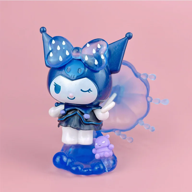 Sanrio My Melody kuromi figura juguetes imagen de dibujos animados clásica My Melody figura de acción caja juguete regalo para niños