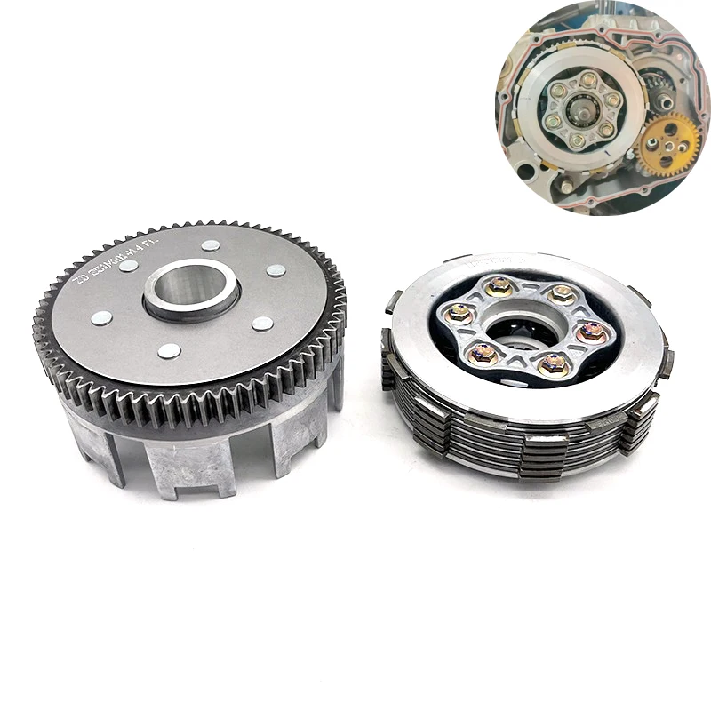 Motorcycle Engine Parts Clutch Drum Gear For ZS CBS300cc 172mm Kayo BSE