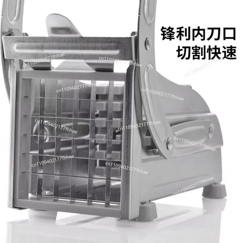 Potato Cutter Household Stainless Steel Hand Press Machine Cucumber Fries Cutter