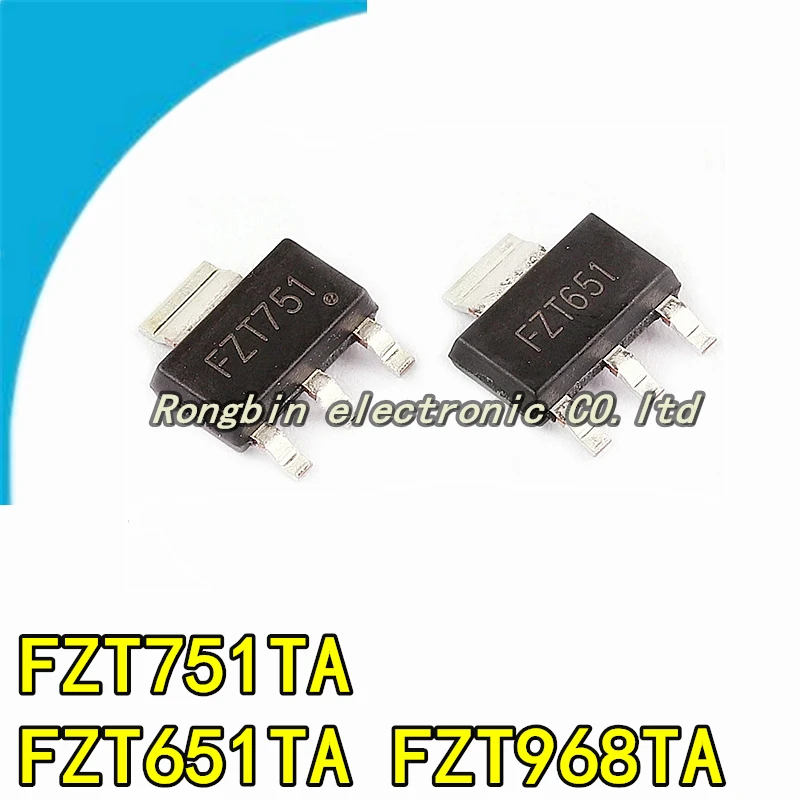 20PCS NEW FZT751TA FZT651TA FZT968TA FZT751  FZT651 FZT968 SMD SOT-223 Triode