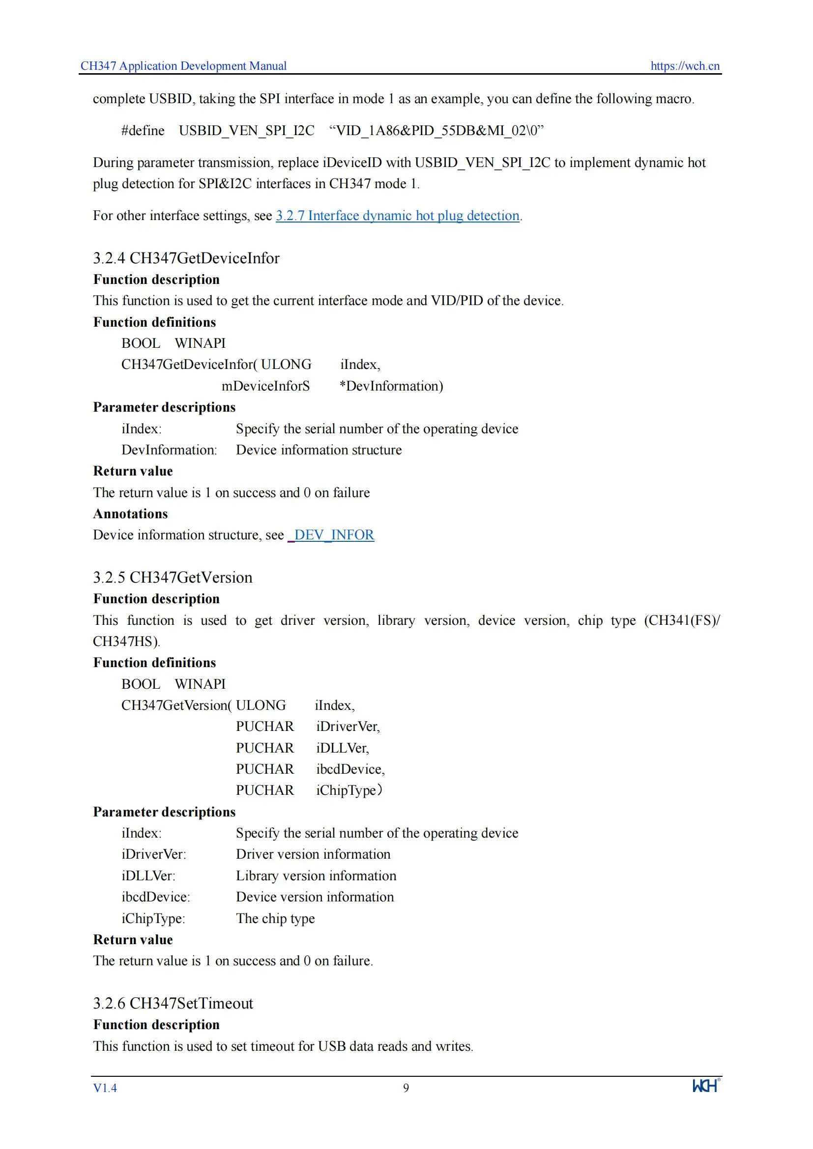 CH347 Entwicklungsboard 480 Mbit/s Hi-Speed USB Bus zu seriellem Chip CH347F/T Evaluierungsboard – Detail 21