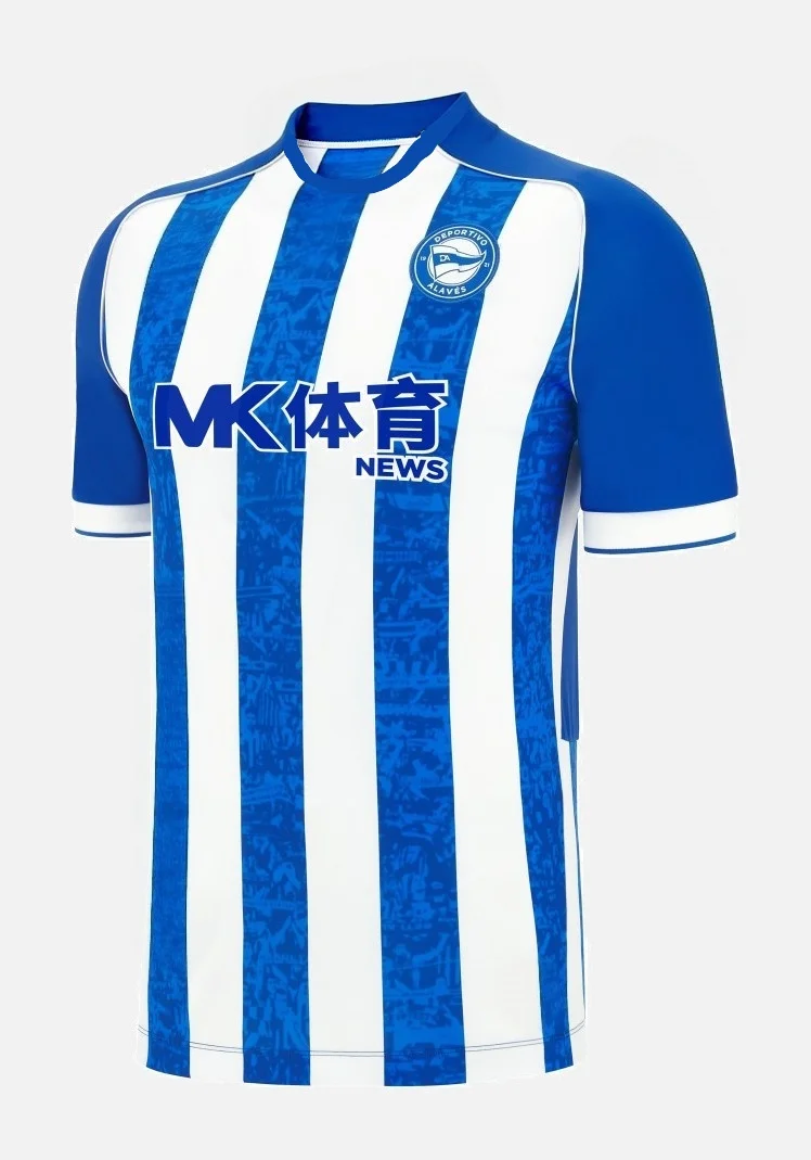 2026 New Hot Alavés Football Jerseys, Football Training Uniforms, Quick Drying, Breathable Family and Child Clothing
