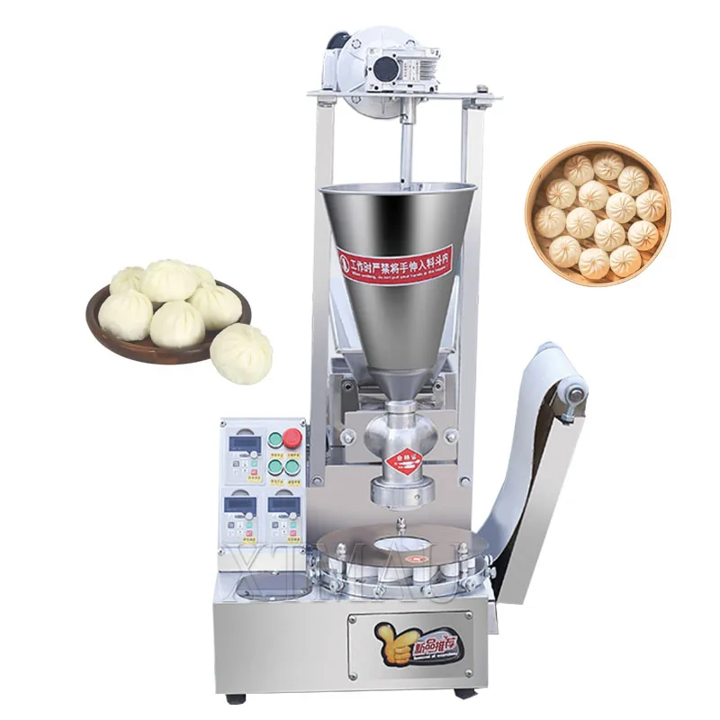 2000 قطعة/ساعة صانع لحم الخنزير باوزي كعكة محشوة مومو ماكينة سطح المكتب آلات كعكة اللحوم