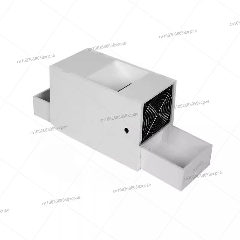 

Электрическая бытовая машина для очистки от корма для птиц, регулируемая машина для очистки ветра с 2-х ящиками