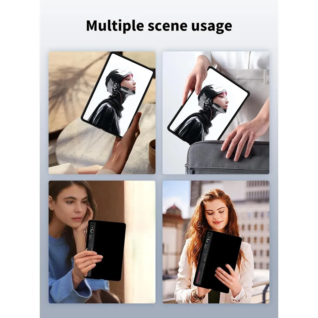 Capa para REDMAGIC Astra Gaming Tablet 9.06 polegadas 2025 Capa de proteção anti-arranhões para REDMAGIC Tablet 3 Pro (preto)