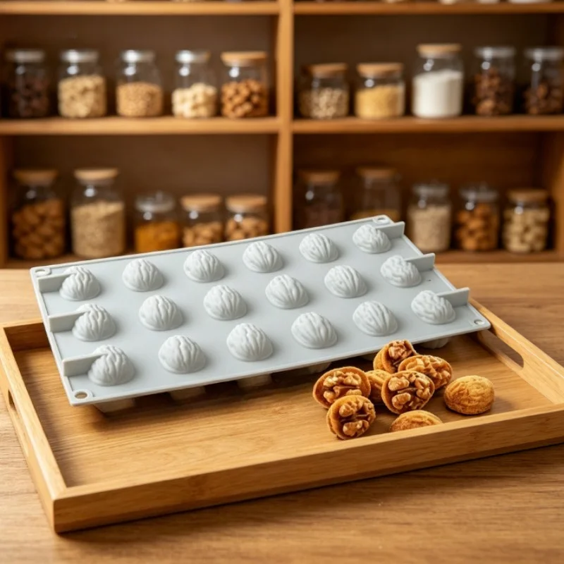 1 stuk walnoot cakevorm met 18 - Idli Steamer Mold recensie en prijs