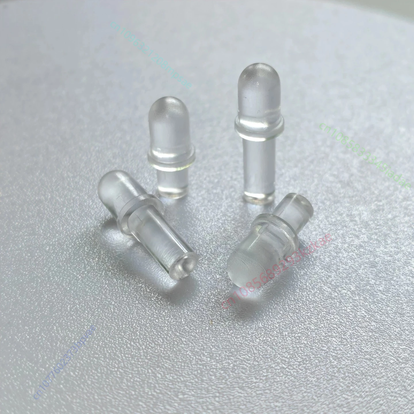 100pcs PLG-D series light guide column 5mm patch LED light guide column  transparent light guide column round head model