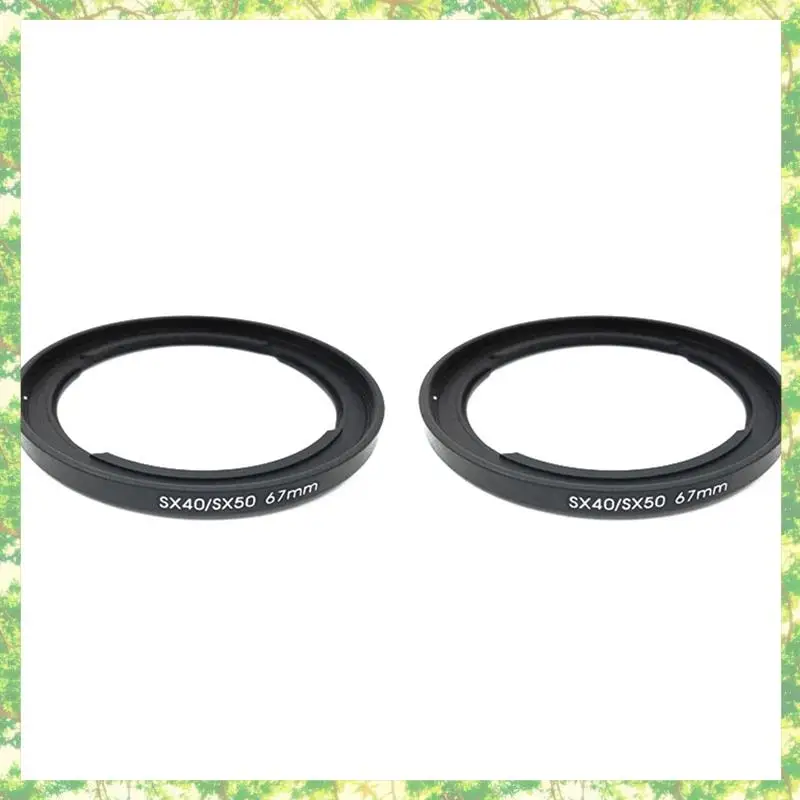 Smart-2 個 67 ミリメートルフィルターアダプタ Canon Powershot Sx30 Sx40 Sx50 Sx520 Hs 交換用 Fa-Dc67a