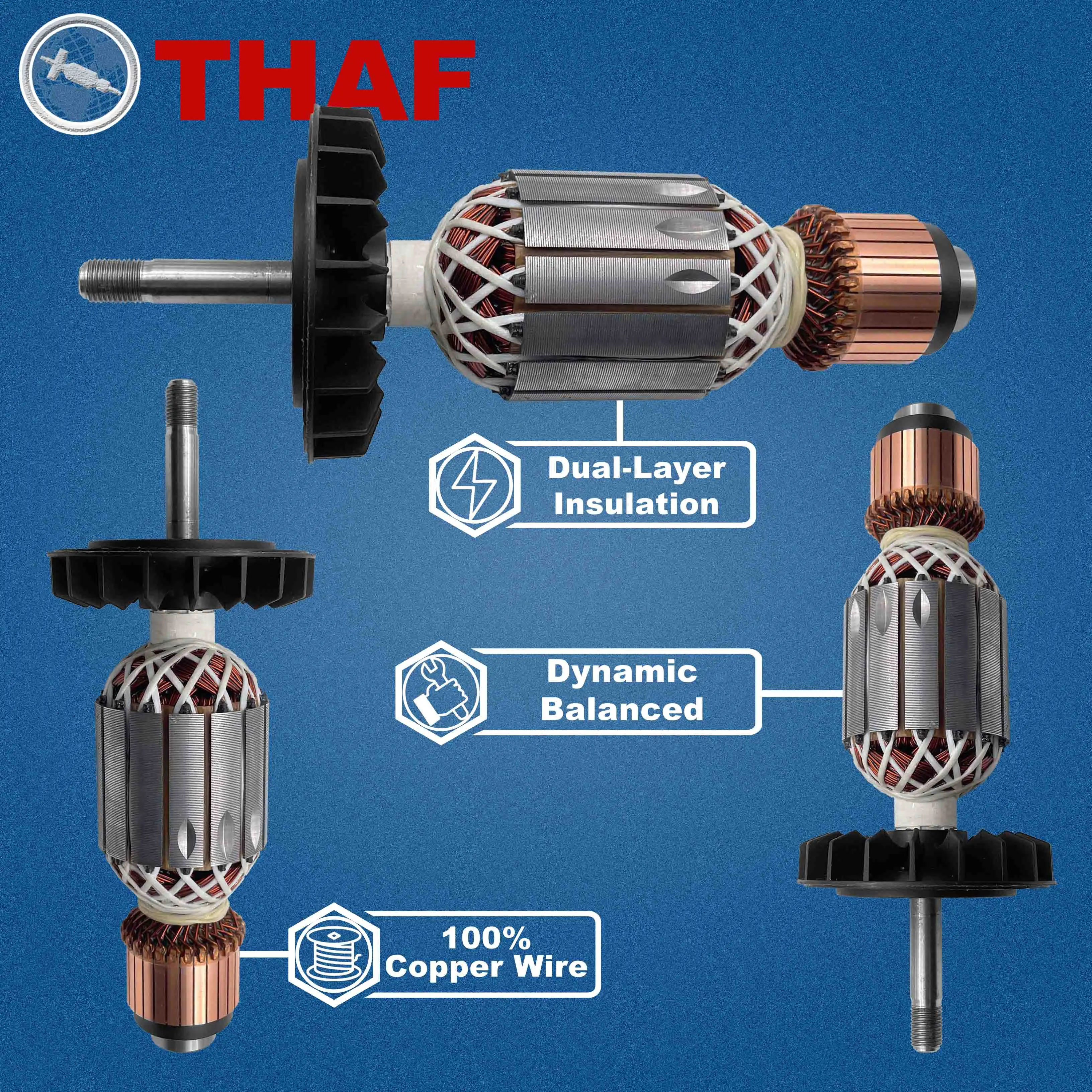 AC 220V 240V GWS20-180 GWS20-230 Armature Rotor Stator Field For BOSCH Angle Grinder Spare Parts Grinder GWS 20-180 GWS 20-230