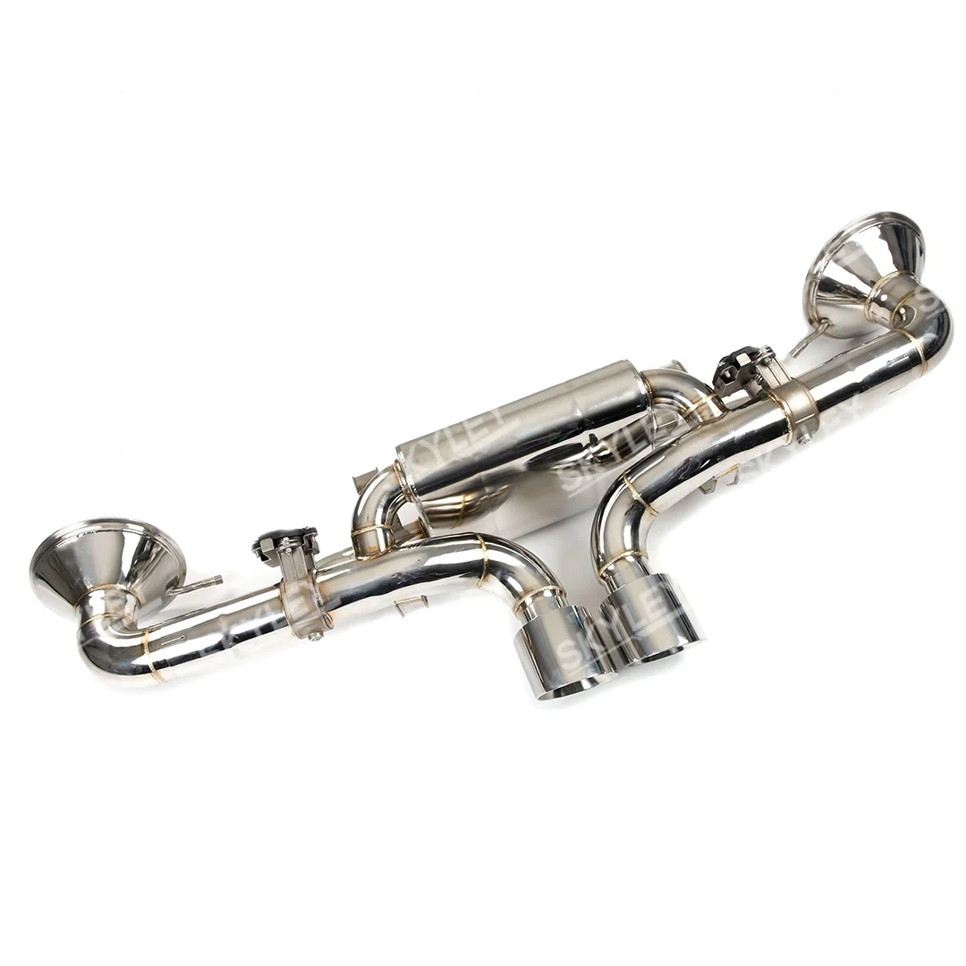 Catback Exhaust Manifold For Porsche 911 992 Gt3 4.0 2015-2022 Stainless Steel Exhaust Pipe Muffler Car Exhaust System