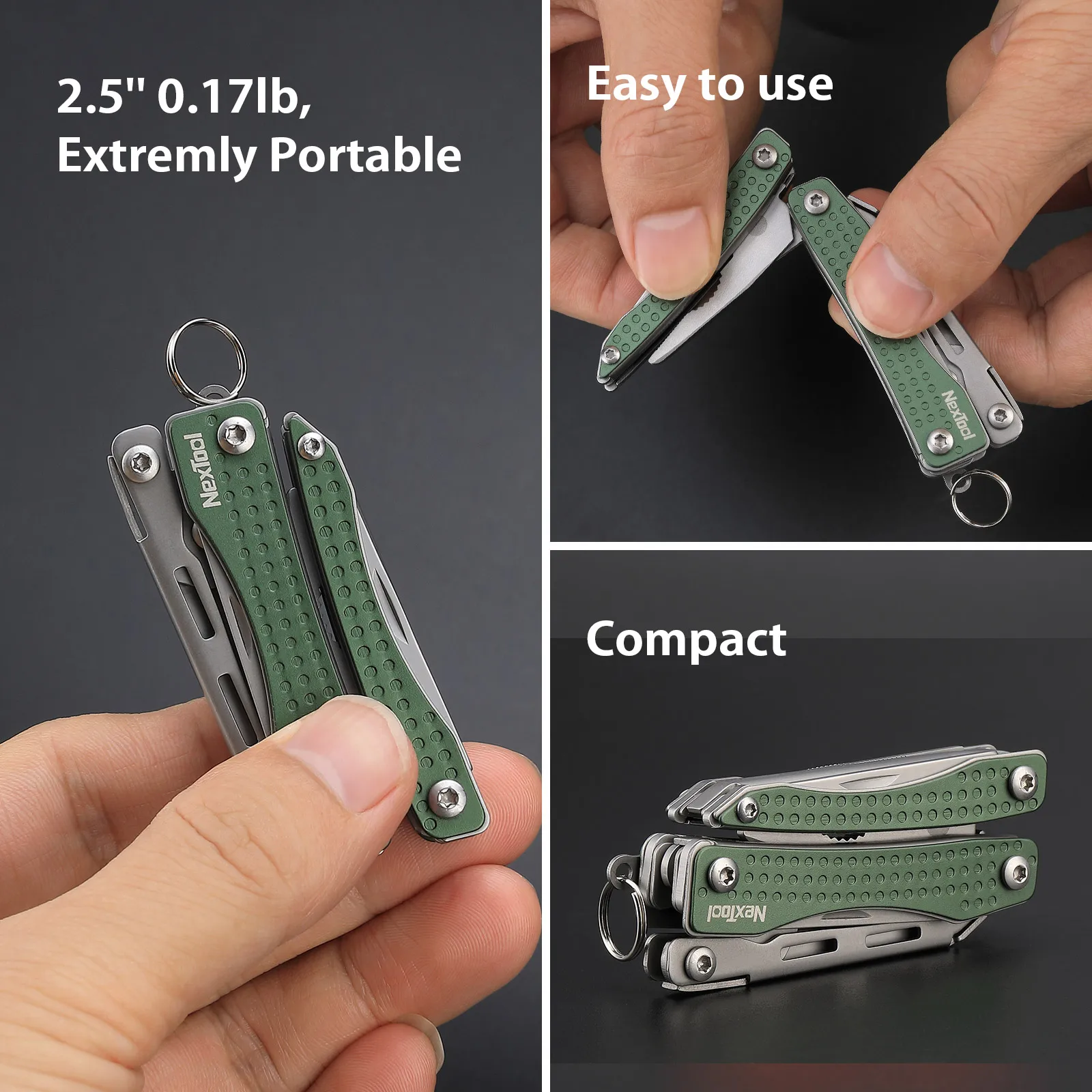 NexTool Mini Flagship 10 In 1 Multi Functional Tool Folding EDC Hand Tool Screwdriver Pliers Bottle Opener For Outdoor