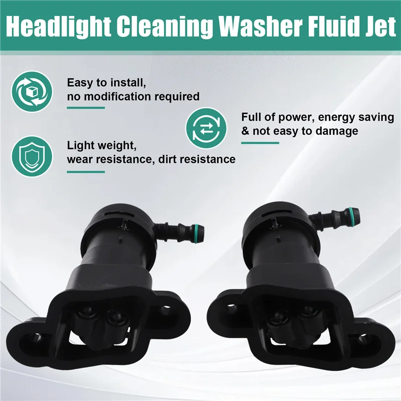 

【Падение цены! !】L&R насадка для омывателя фар автомобиля, форсунка для омывателя фар для A4 B7 S4 AVANT 2007-2009