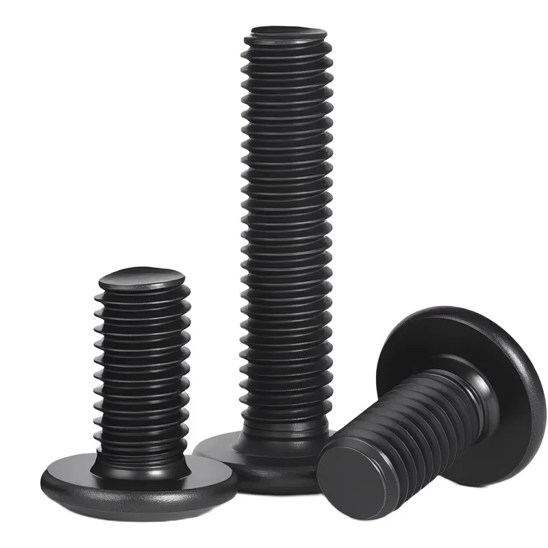 SS A2 أسود M4M5M6 ألين رئيس مسامير 304 سداسية من الفولاذ المقاوم للصدأ المقبس شقة رئيس البراغي للأثاث النجارة لتقوم بها بنفسك النوافذ الأبواب #6