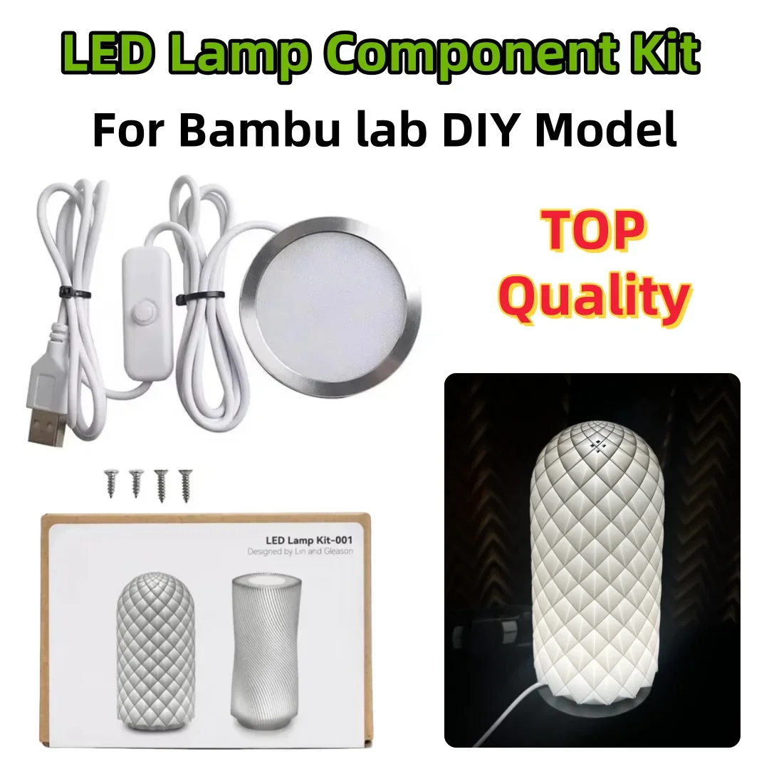 Bambu Lab Led Light Kit 001 Hardware 3d printing kit without light shell 001