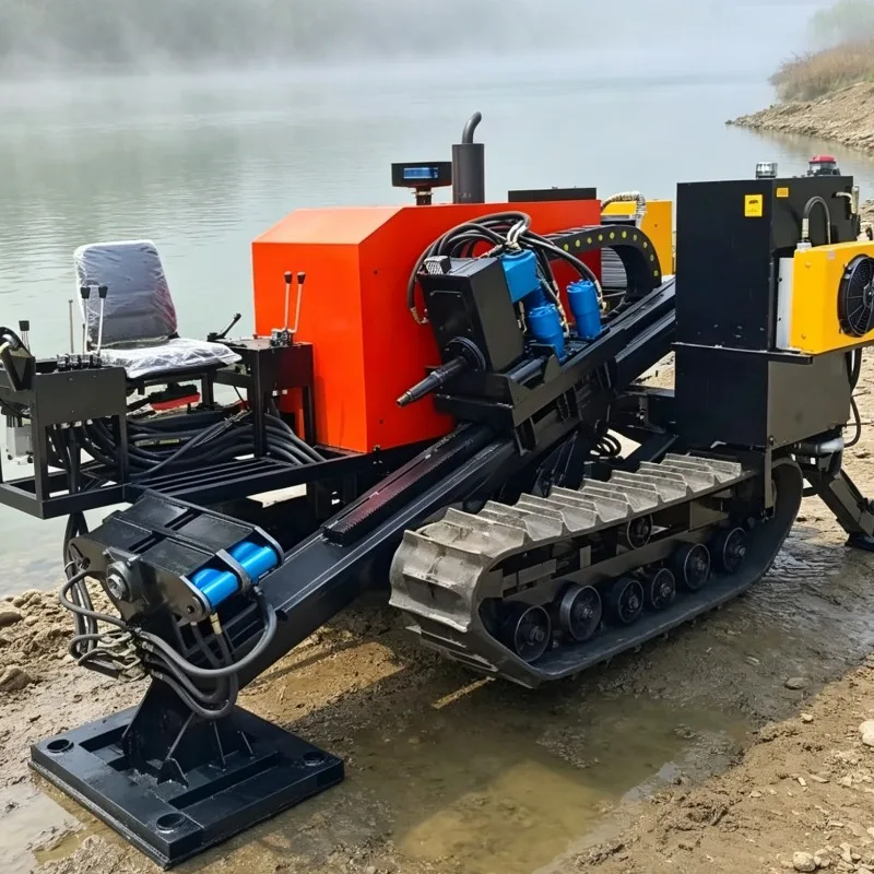 Customized Hydraulic Horizontal Drill 13500N.m Torque for Road Crossing Pipeline 350KN Pull 450m