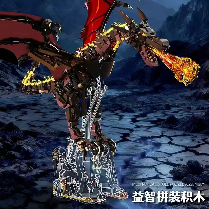 MJ 13102 Mechanical Fire Breathing Dragon