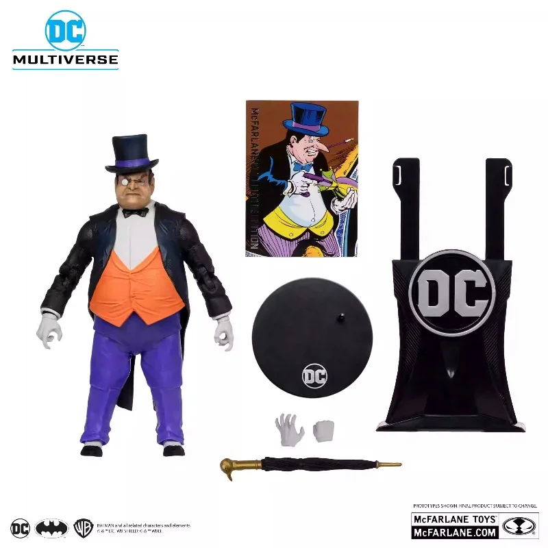 18cm Mcfarlane Toys The Penguin Dc Classic Multiverse Action Figure Model Action Collector Edition Doll Birthday Surprise Gift