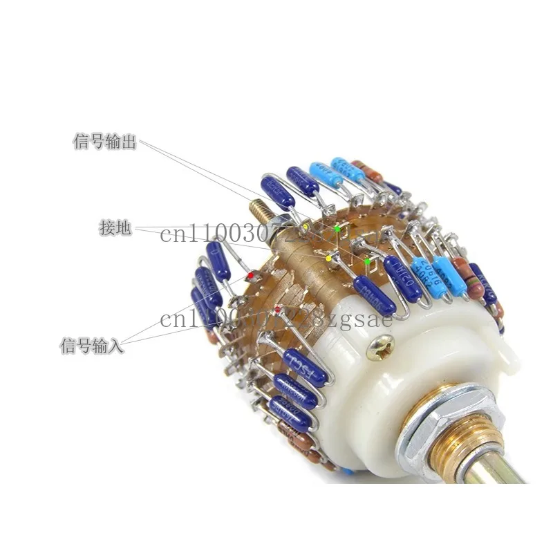 23-Speed step potentiometer 100K (two-channel) volume potentiometer split type