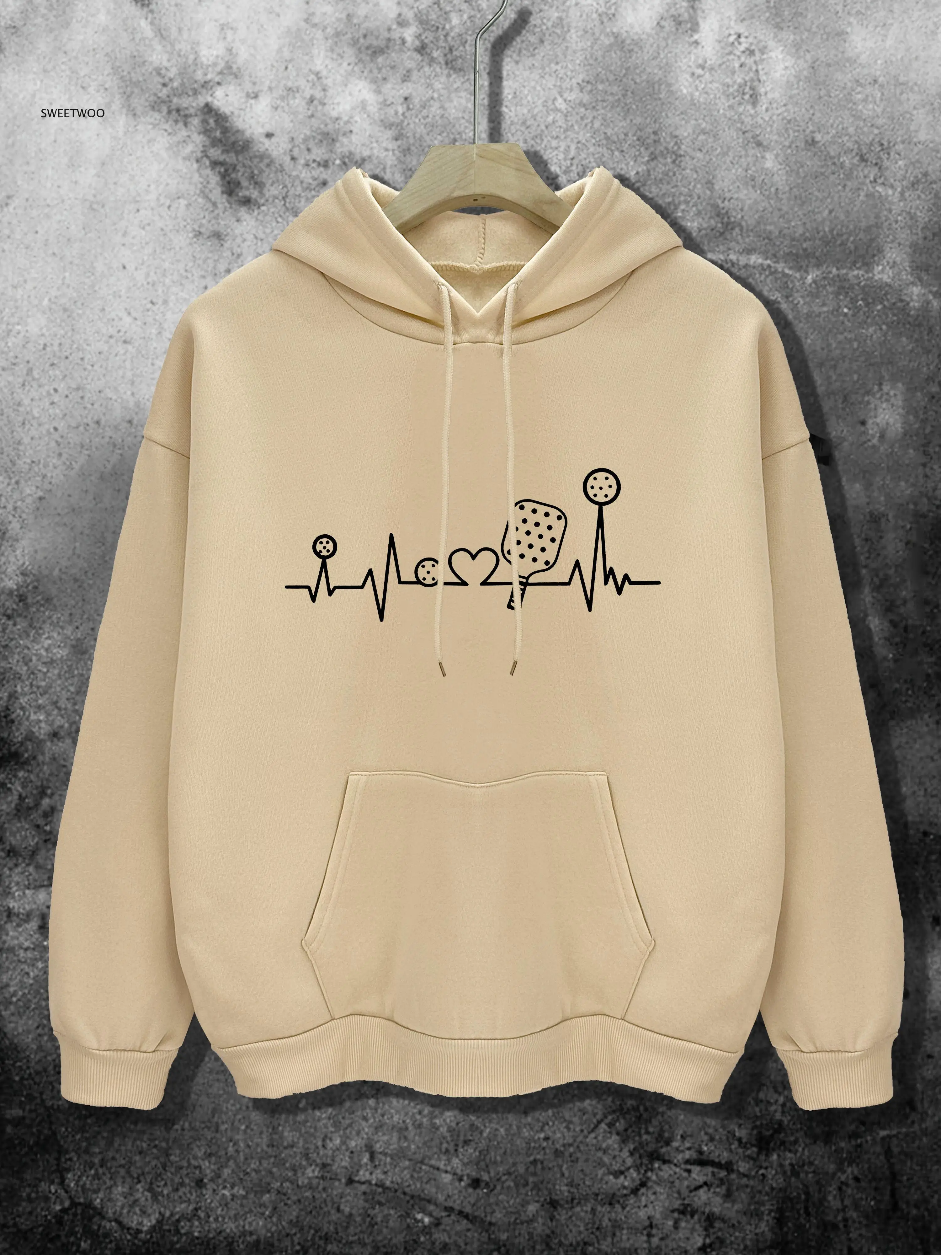 Printed sweatshirts, ladies' autumn and winter, daily casual, fashionable and interesting , gifts for girlfriends and mothers