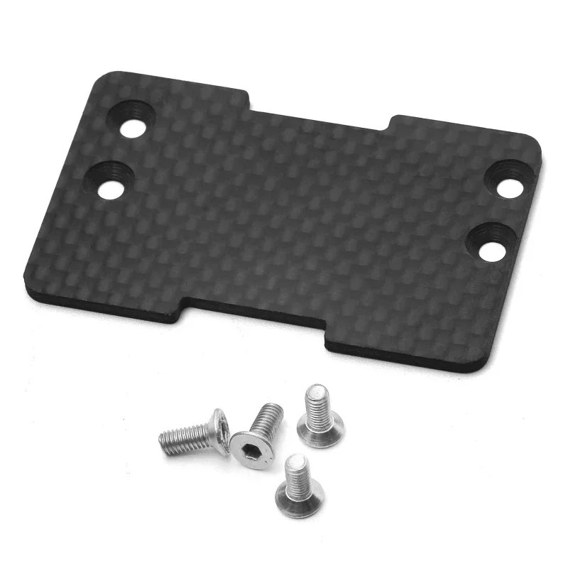 Placa de equipo de batería frontal LY34 accesorios de coche RC para piezas axiales VP Phoenix VS4-10 VS4-10Pro SCX10