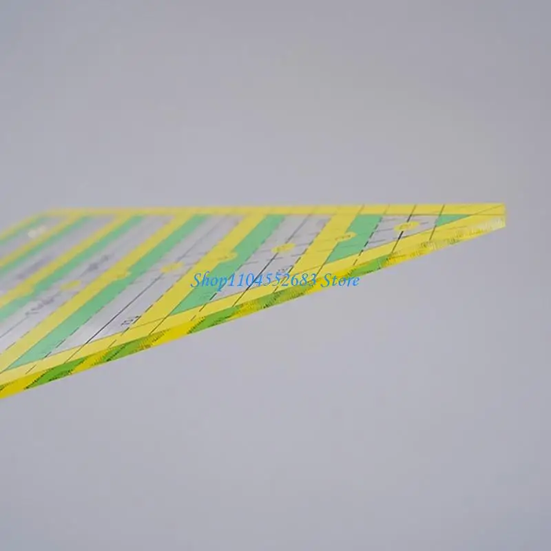 

Y6GD Acrylic Sewing Ruler Hot Ironing Ruler Patchwork Tailors Craft DIY Sewing Supplies