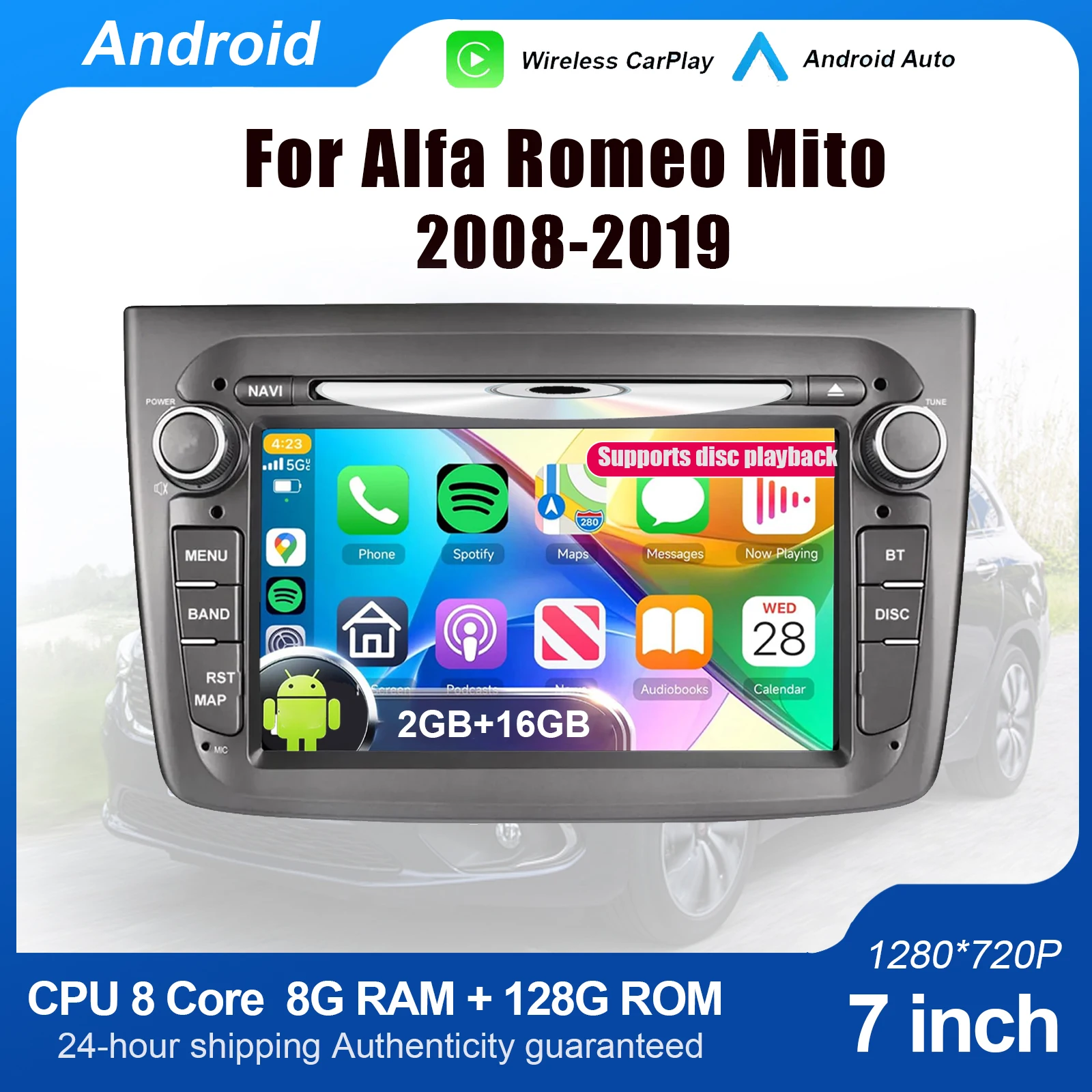 Android Car Radio F…