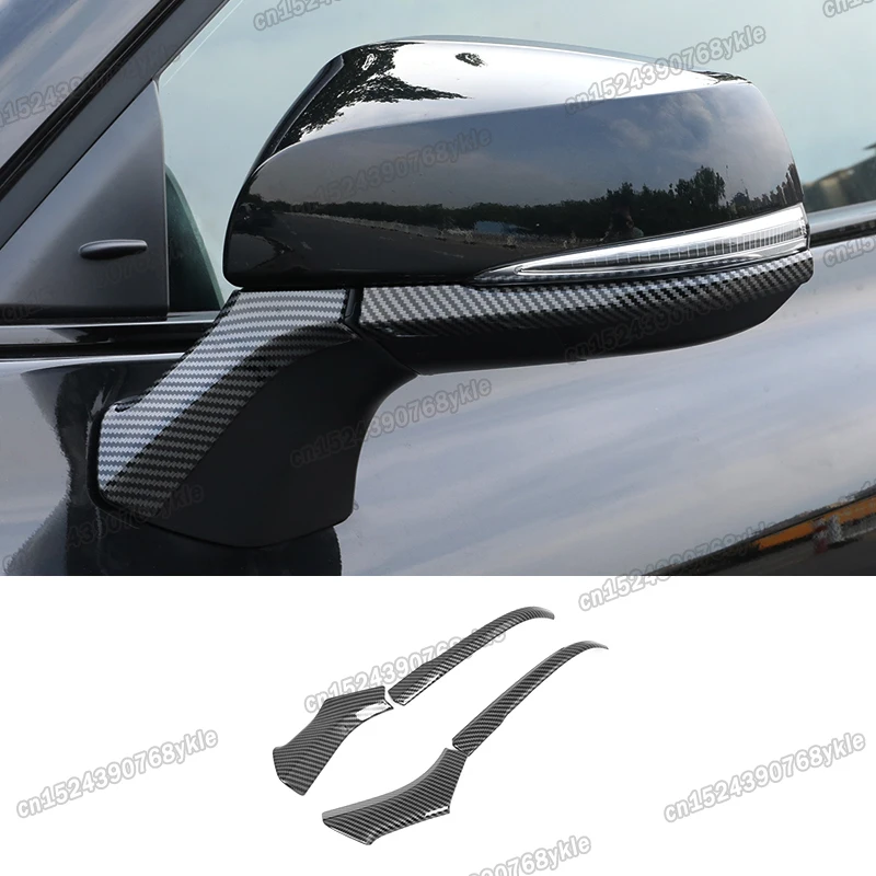 

carbon fiber car rearview trims for toyota sienna 2020 2021 2022 2023 XL40 accessories exterior sport hybrid SE SLE styling