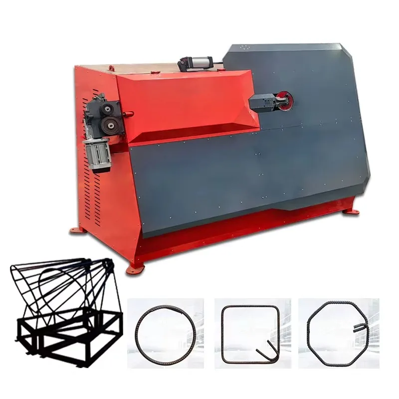 Customized The CNC Horseshoe-shaped Bending Machine Used In Construction For Fully Automatic Bending And Forming Of Reinforcing