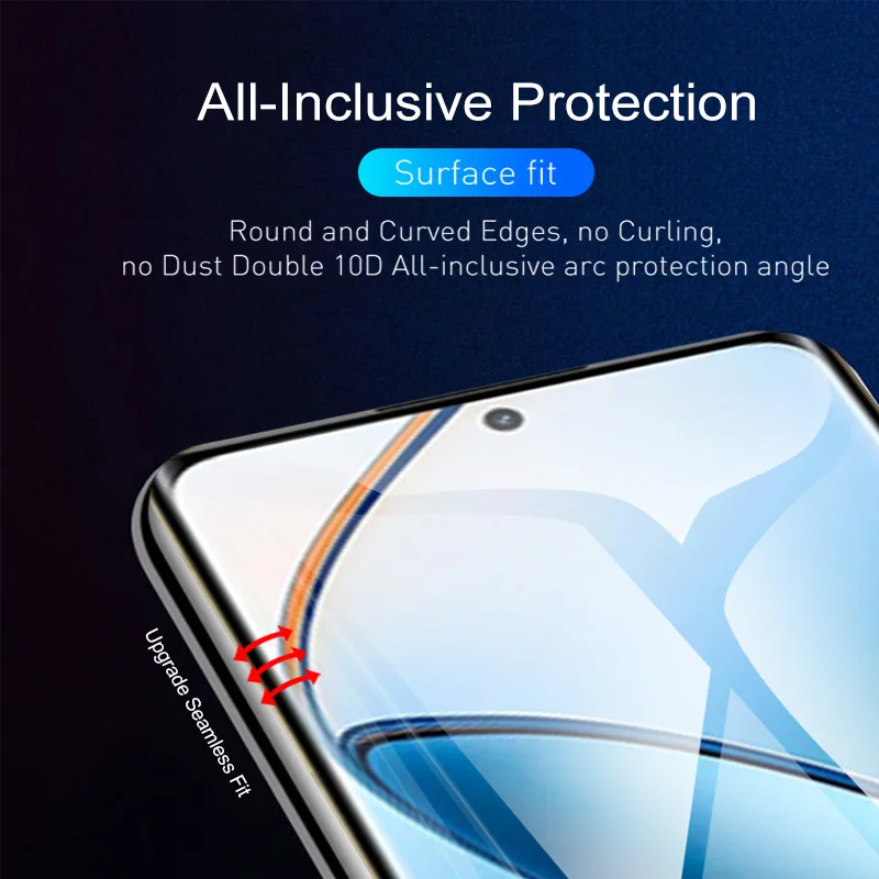 9 в 1, Гидрогелевая пленка для объектива фотоаппарата Realme 12 Pro +