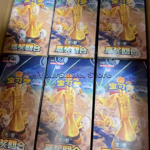 Original Pokemon Trading Cards PTCG CSV4C Simplified Chinese 12.0 Version Reward Round Scarlet&amp;Violet Card Booster pack Box