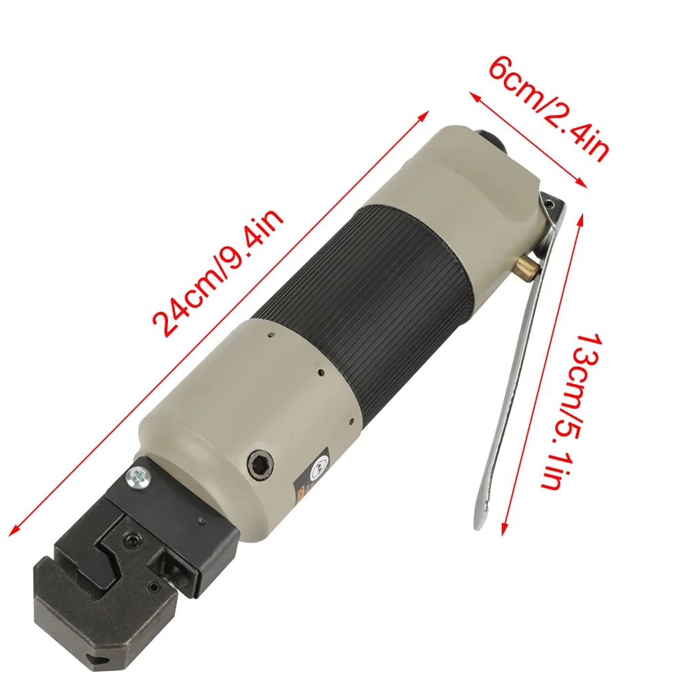 Pneumatic Sheet Metal Puncher Air Hole Punch Flange Punching Tool with Connector