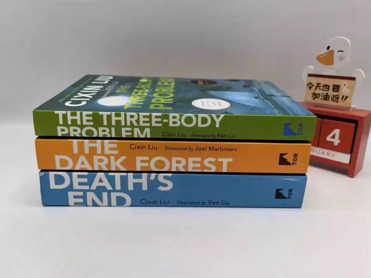 Le livre de science-fiction à trois corps, de Liu Cixin, version anglaise