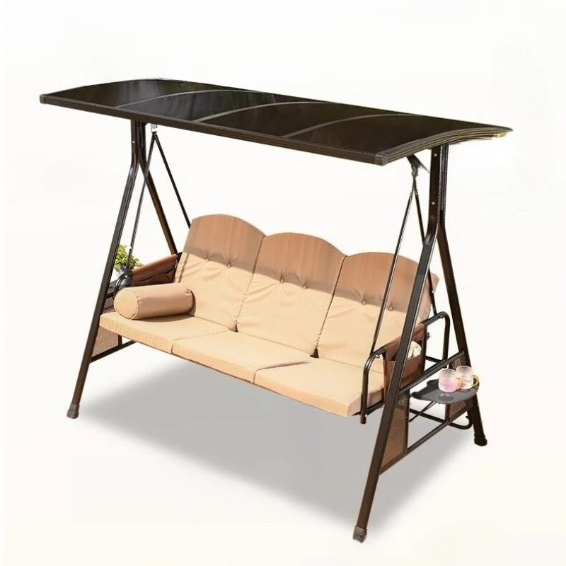 

Outdoor swing rocking chair courtyard garden leisure bed and breakfast Internet celebrity commercial hanging chair balcony