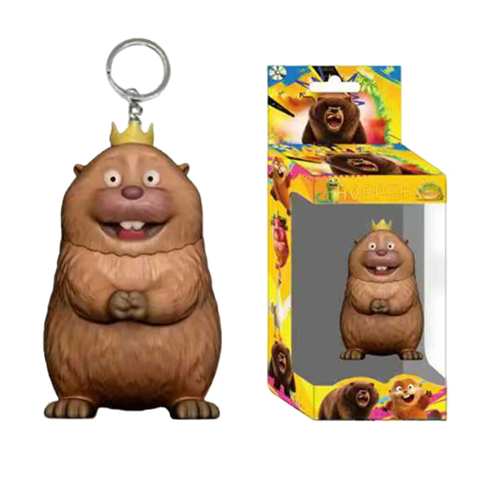 Plan Transformacji Bobra Ręcznie Robiona Ozdoba na Biurko Prezent dla Dzieci Kolekcjonerska Lalka Odpowiednia do Dekoracji Biurka