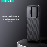 Nillkin CamShield Pro Case for Samsung Galaxy A56 A36 A26 A55 Slide Camera Cover TPU+PC Hybrid Diagonal Striped Texture Slim Fit