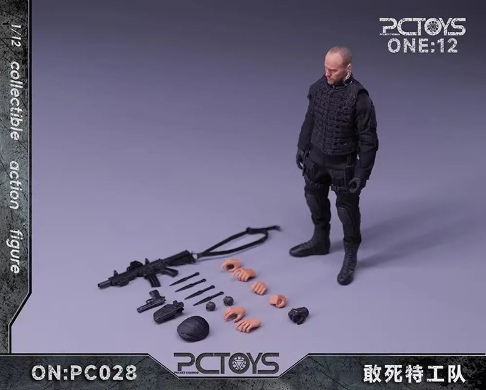 [Stock pronto] PCTOYS The consumables Jason Jason Statham Lian Jie 1/12 Collection figure mobili modello animazione giocattolo multitverse