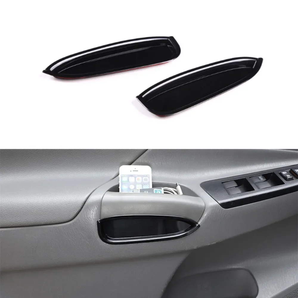 

Car Door Side Storage interior decor Box For Toyota Tacoma 2005-2015 Door Handle Armrest Tray Organizer Accessories