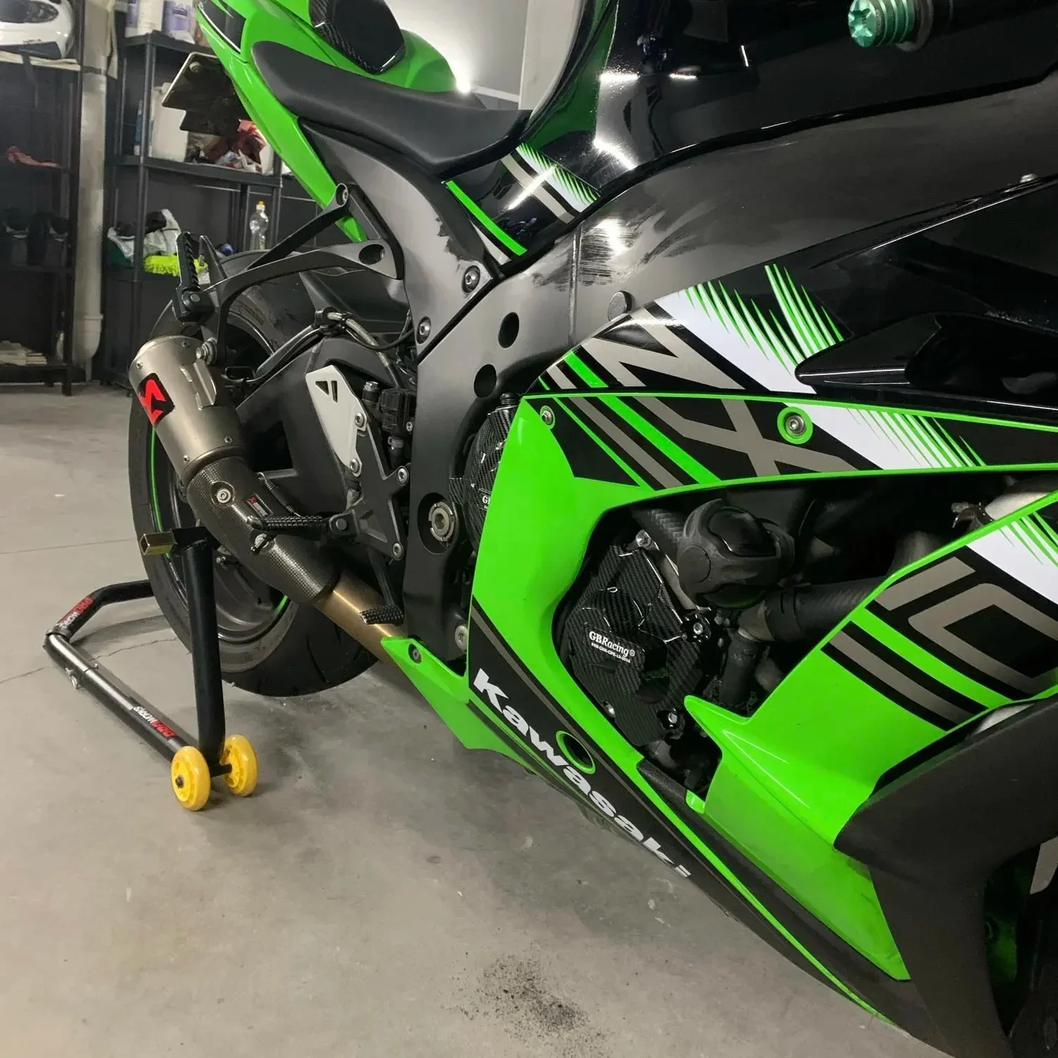 لكاواساكي ZX10R ZX10RR 2011-2025 GBRacing محرك دراجة نارية غطاء وقائي ZX-10R ZX-10RR مخلب نبض غطاء للحماية