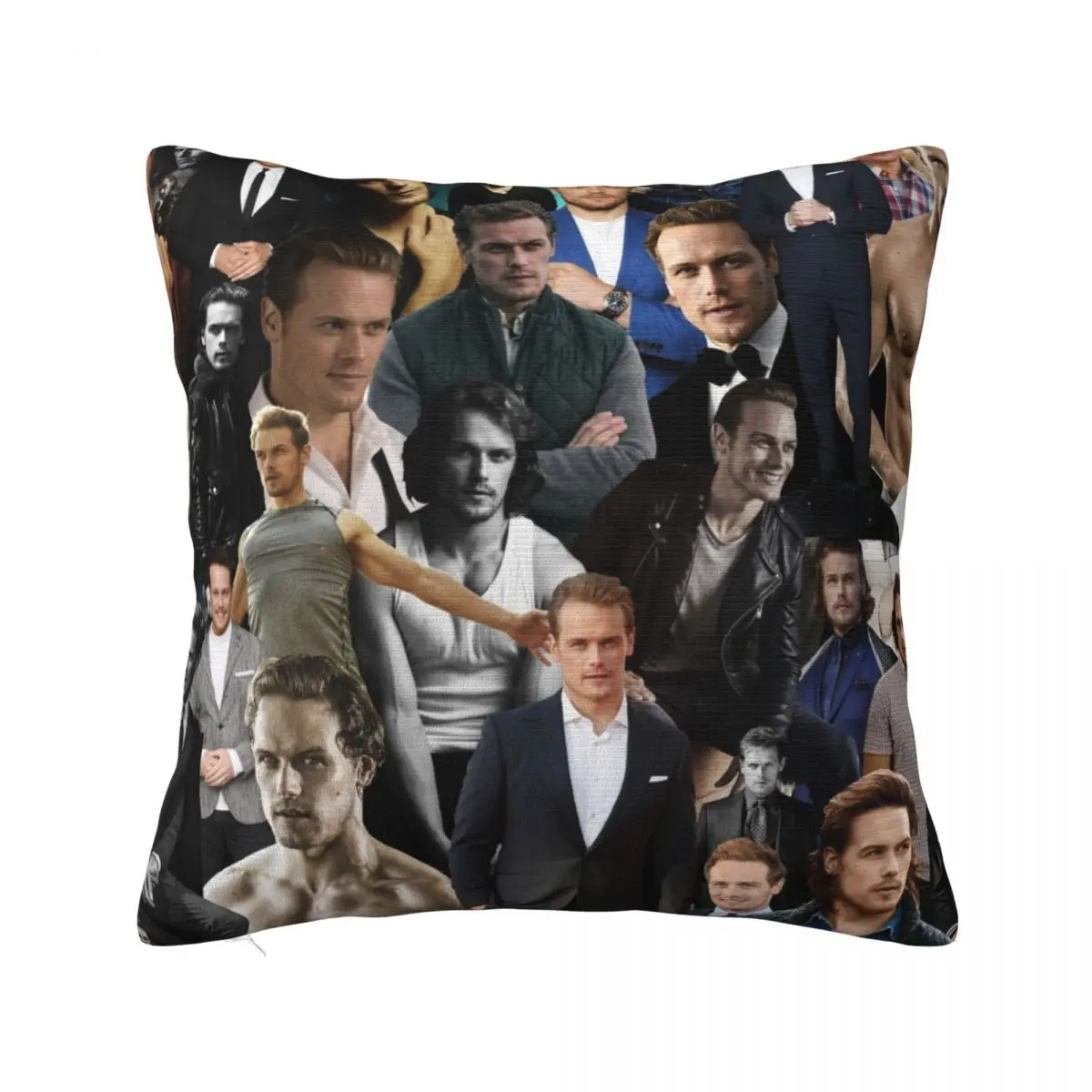 

Sam Heughan Throw Pillow autumn pillowcase luxury sofa pillows