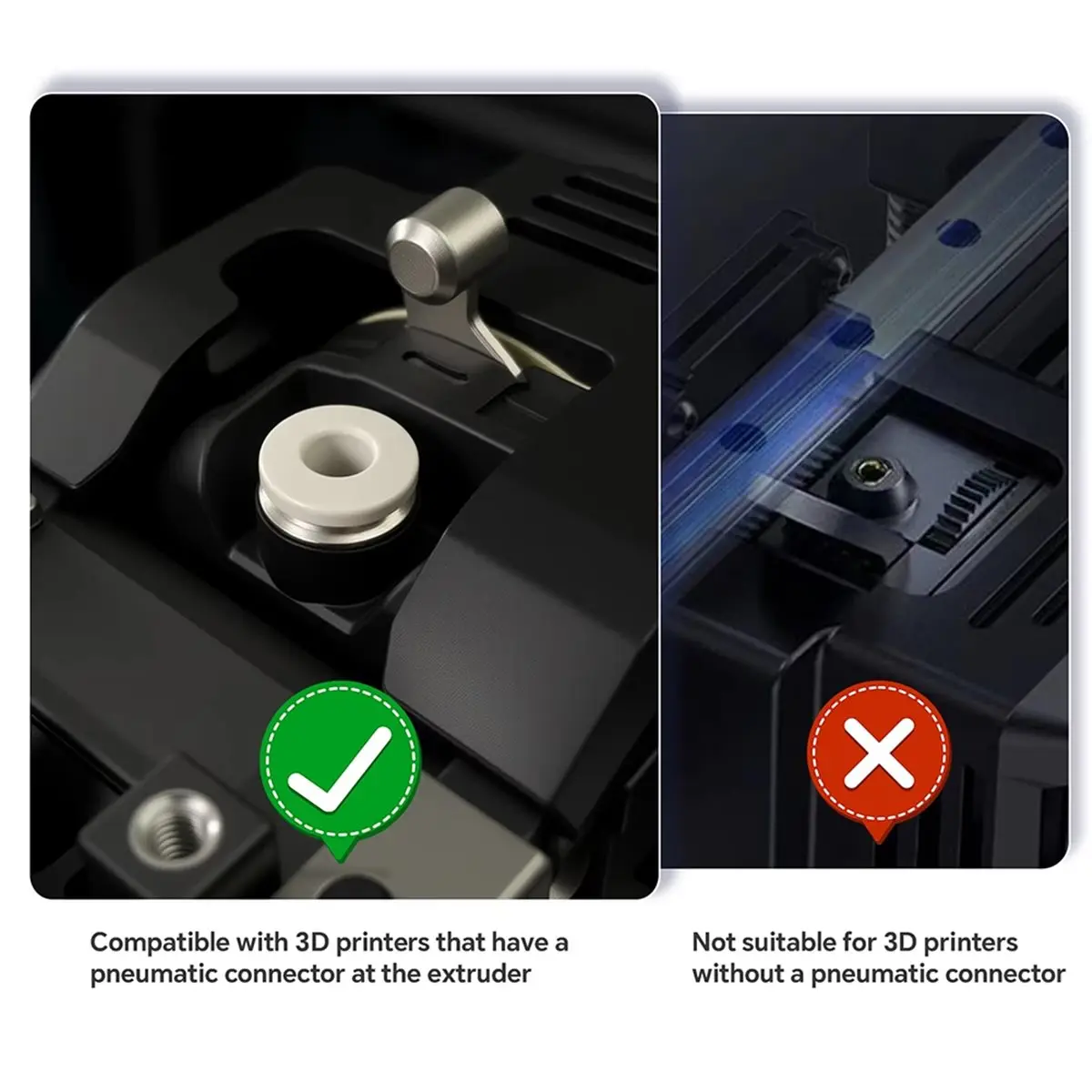 

BOFF 3D Printer Filament Buffer, Auto Filament Feeding&Switching Continuous Printing,Prevents Filament Runout for A1 A1Mini
