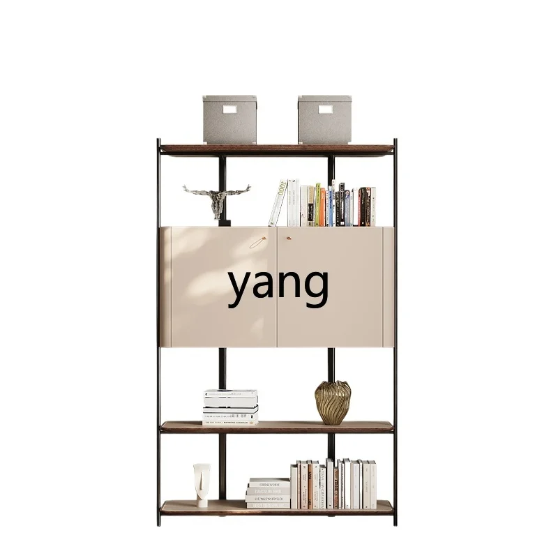 

CX Italian minimalist bookshelf floor shelf premium light luxury storage shelf