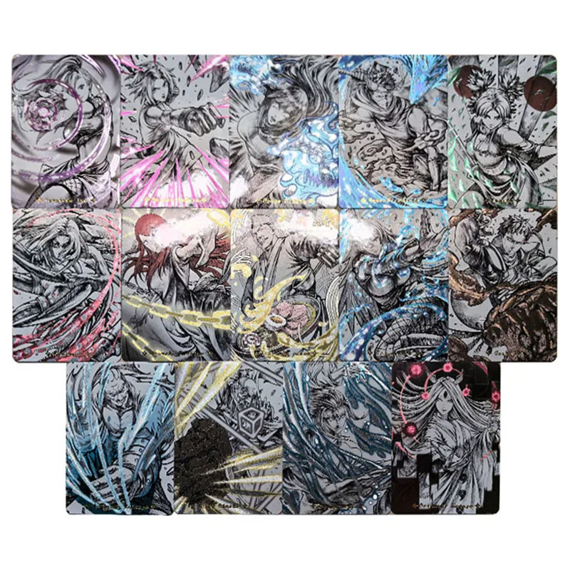 Anime Naruto DIY ACG Senju Hashirama Tsunade Kakashi Pain Konan Sasori Uchiha Itachi Sammlerstück Kartenspielzeug für Jungen Geburtstagsgeschenk