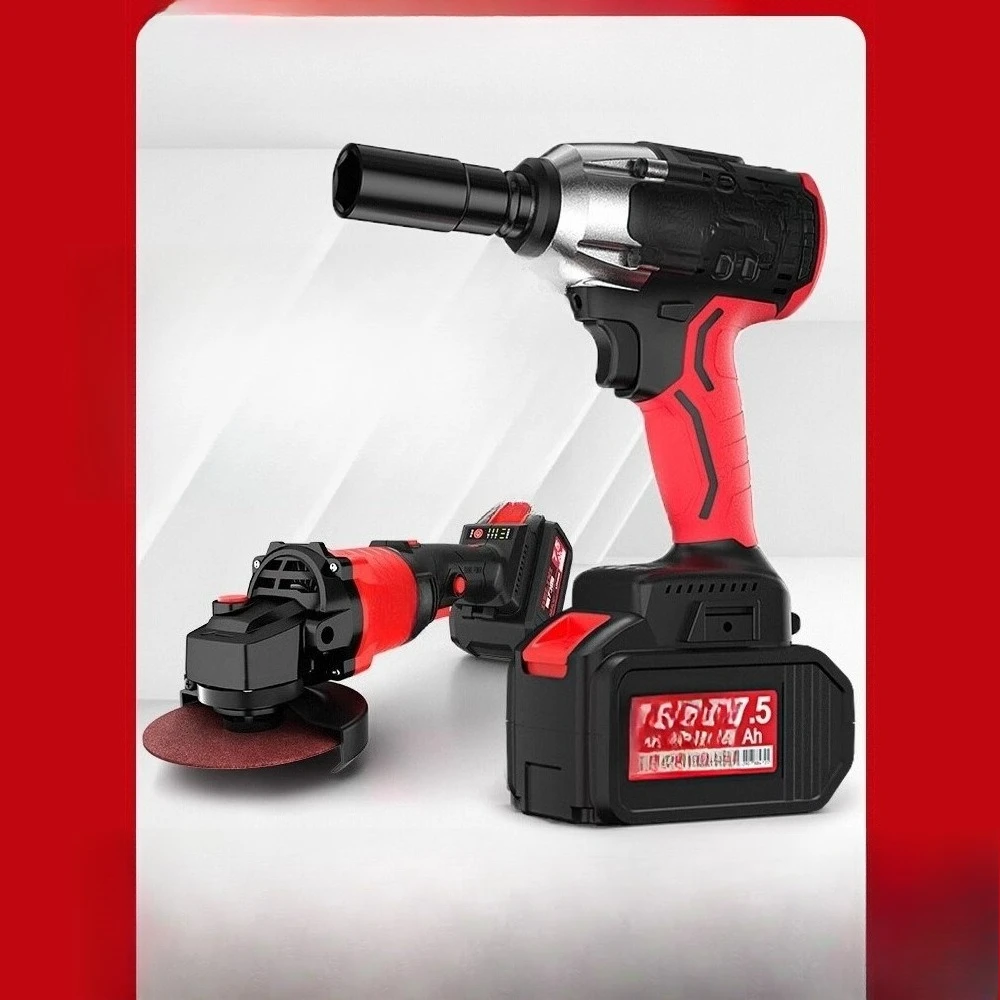 

Brushless electric wrench high torque lithium battery rechargeable air cannon rack strong board hand impact