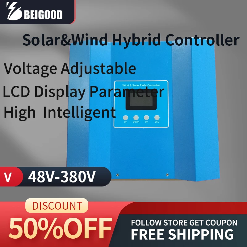 Wind Solar Hybrid Charge Controller 15KW 20KW 10KW 8KW 48V 96V 110V Automatic Hybrid Controller With Dump Load Resistor