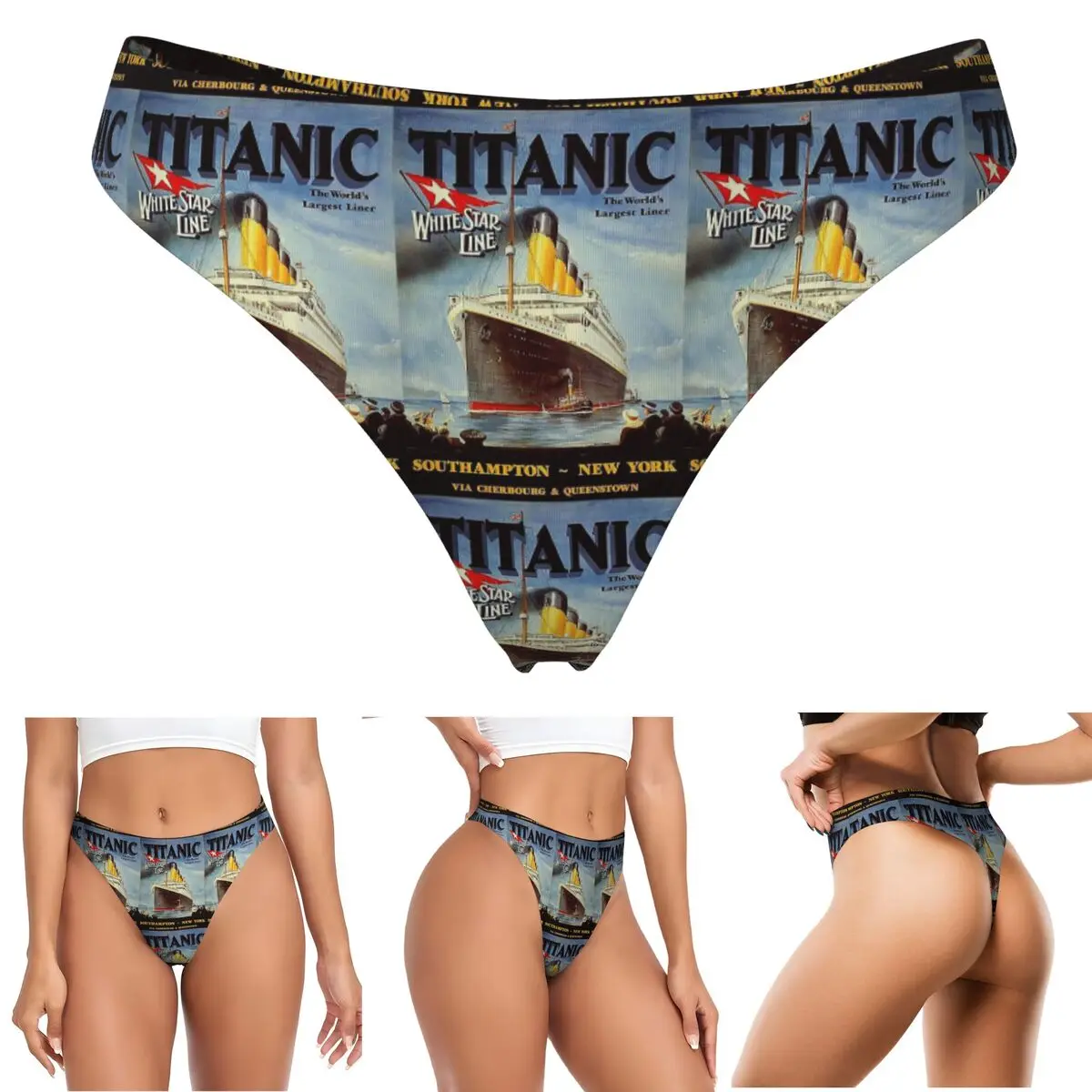 calcinhas-g-string-personalizadas-titanic-white-star-line-respiraveis-confortaveis-e-elasticas-para-mulheres