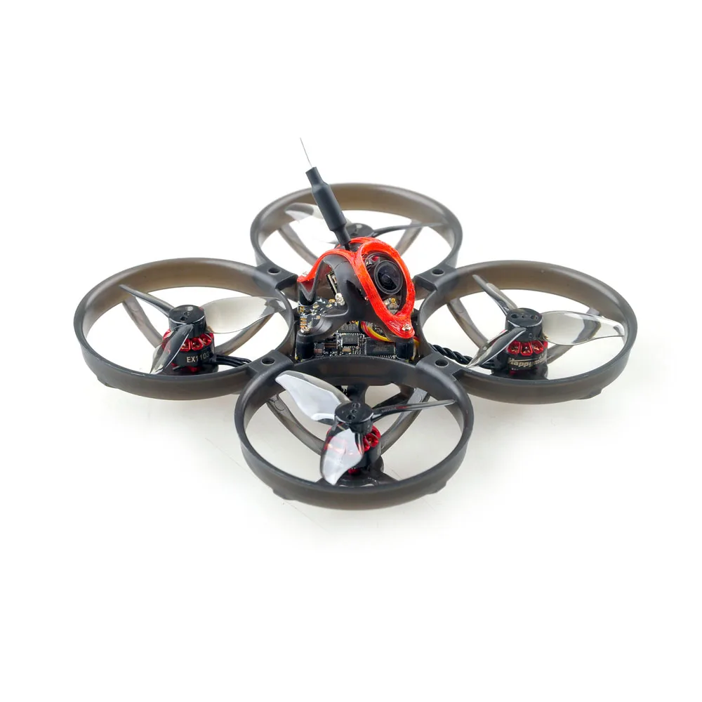 HappyModel Mobula8 1-2S 85mm Micro FPV Whoop Drone X12 AIO FC 400mW OPENVTX ELRS/FRSLY Receiver Caddx Ant 1200TVL EX1103 KV11000