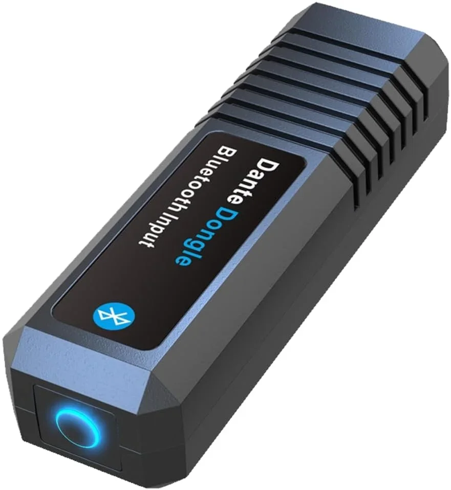 Dante Blue Tooth Dongle 2X1 Channels of Wireless Audio