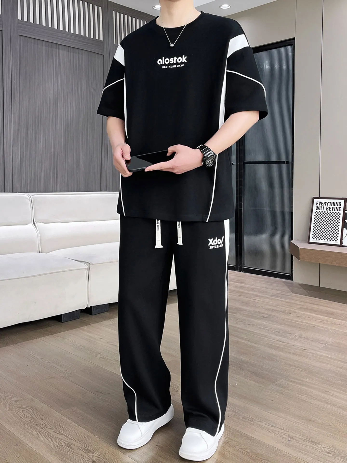 conjunto-deportivo-casual-american-color-block-para-hombre-primavera-verano-moderno-holgado-de-manga-corta-y-pantalon-largo-dos-piezas