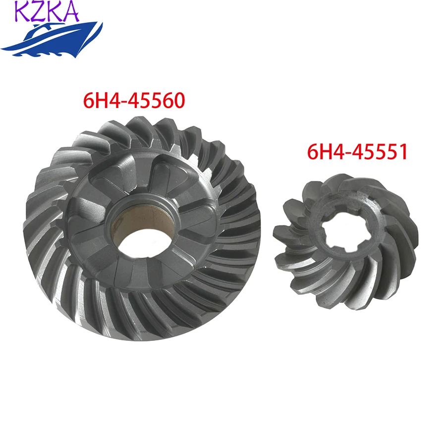 

6H4-45560 Forward Gear And 6H4-45551 Pinion Gear For Yamaha Outboard Motor 3 Cyl 40HP 50HP;24T;6H4-45560-00 13T 6H4-45551-00