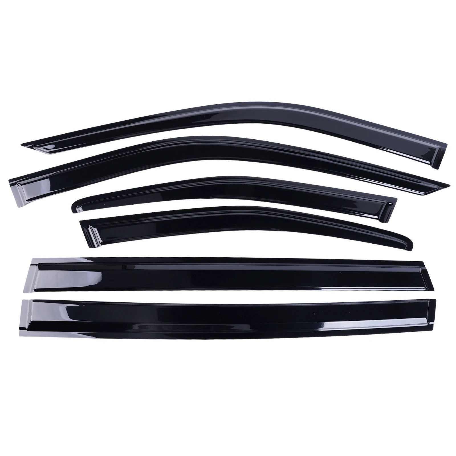 

Rain Shield Shade Sun Protection Replacement for Toyota Highalnder 2020-2024 6Pcs Wind Deflectors Window Vent Visors Rain Guard